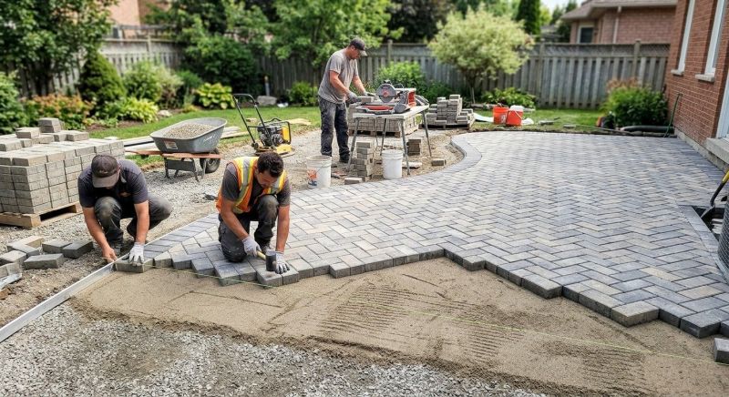 Garden Pavers Installation in Fairfield County, CT